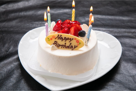 【女将オススメ】大分県産かぼす100%[Anniversary cake] On your special days! We can prepare a message plate with up to 20 characters.  